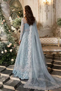 Maria B | Mbroidered Wedding Edition 23 | Ice Blue BD-2702 - House Of Anaya