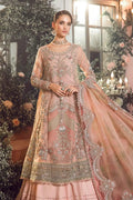 Maria B | Mbroidered Wedding Edition 23 | Pastel Pink BD-2706 - House Of Anaya