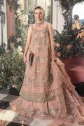 Maria B | Mbroidered Wedding Edition 23 | Pastel Pink BD-2706 - House Of Anaya