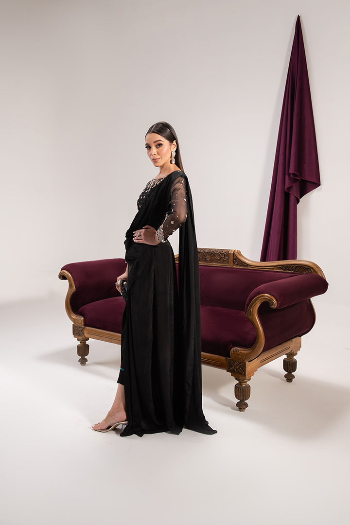 Maria Osama Khan | Tiffany Formals | Obsidian - House Of Anaya