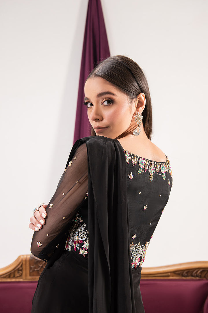 Maria Osama Khan | Tiffany Formals | Obsidian - House Of Anaya