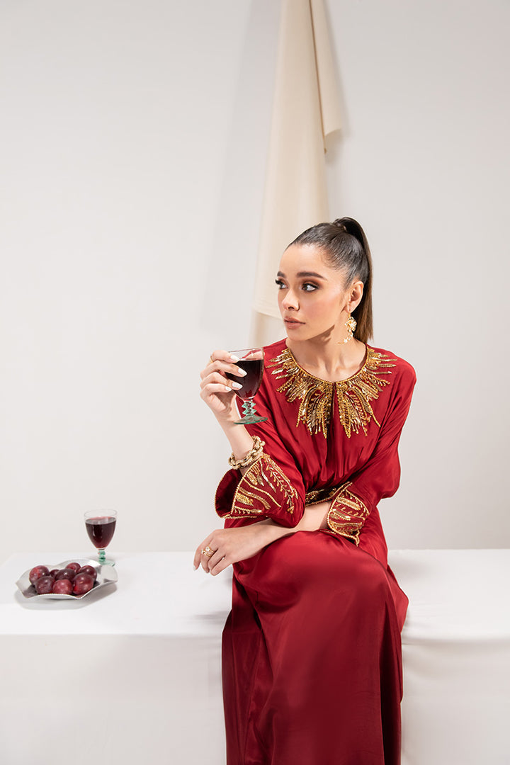 Maria Osama Khan | Tiffany Formals | Ruby - House Of Anaya