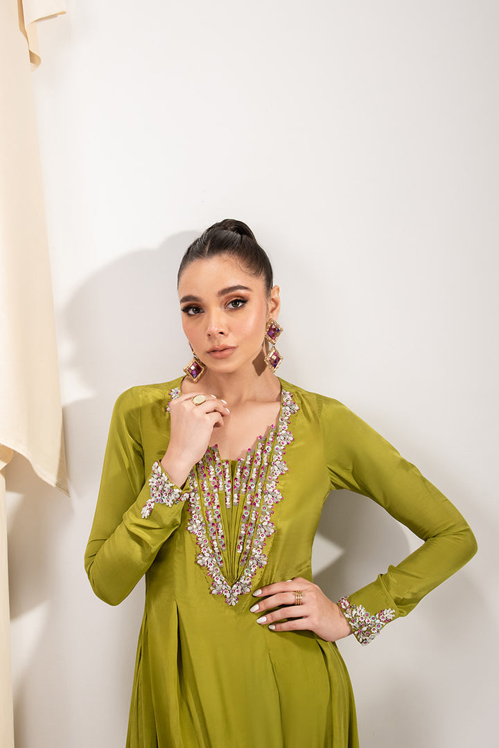 Maria Osama Khan | Tiffany Formals | Peridot - House Of Anaya
