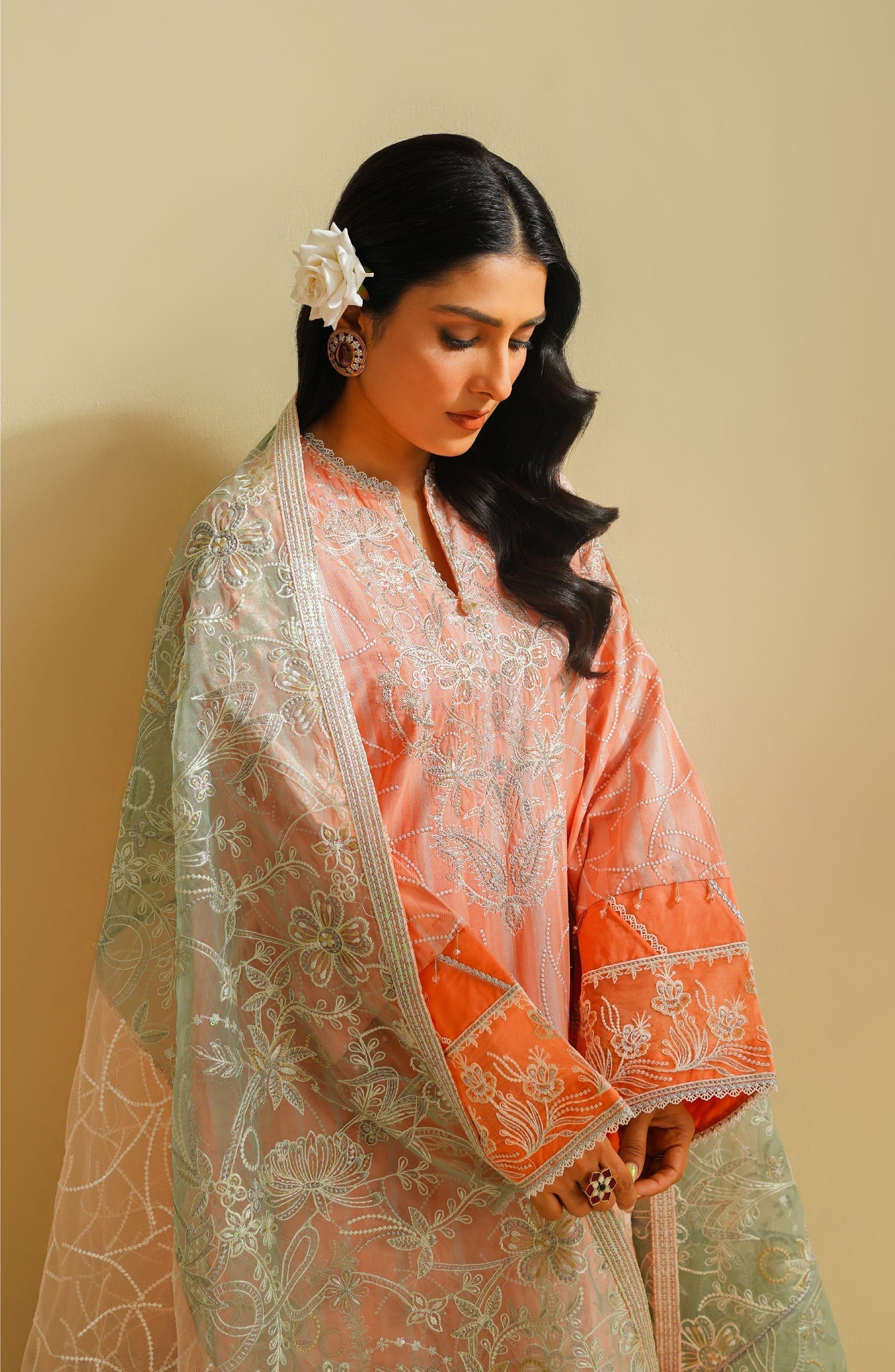 Maryum N Maria | Eid Luxury Lawn 24 | Aiza - House Of Anaya
