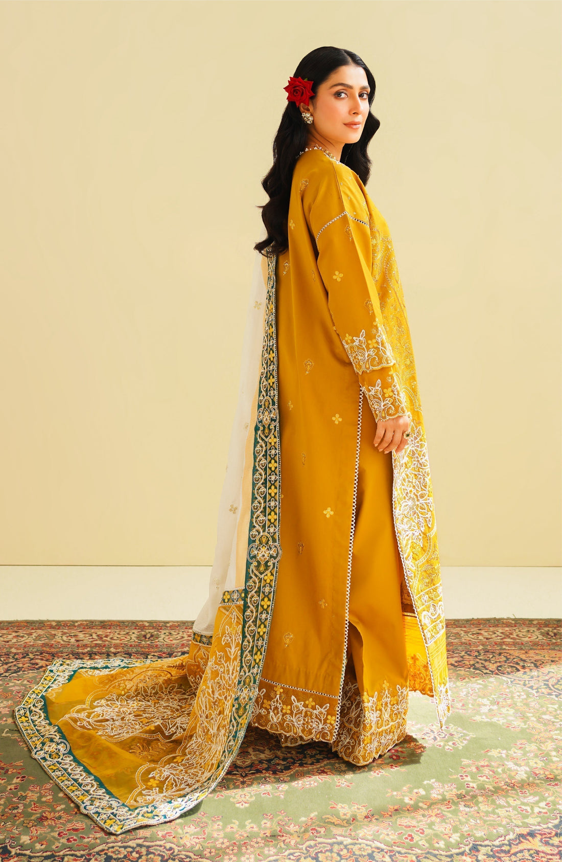 Maryum N Maria | Eid Luxury Lawn 24 | Sarah - House Of Anaya