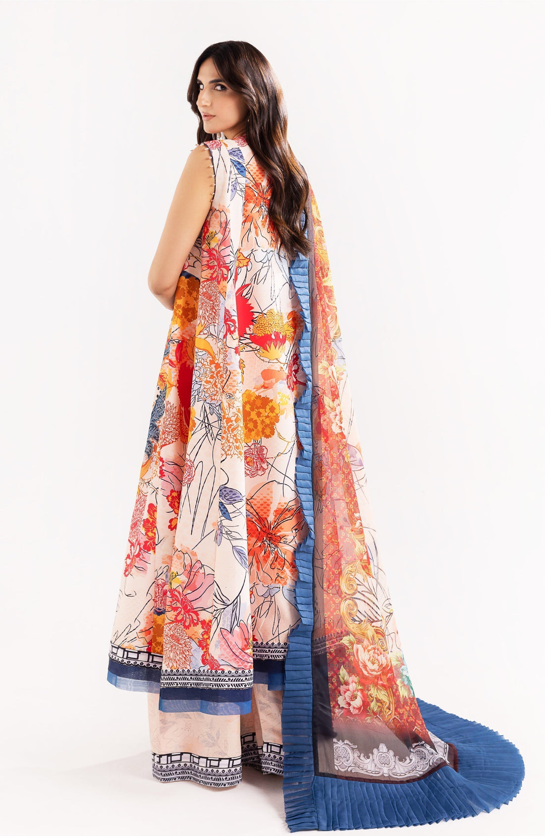 Maryum N Maria | Eid Luxury Lawn 24 | Shafaq - House Of Anaya