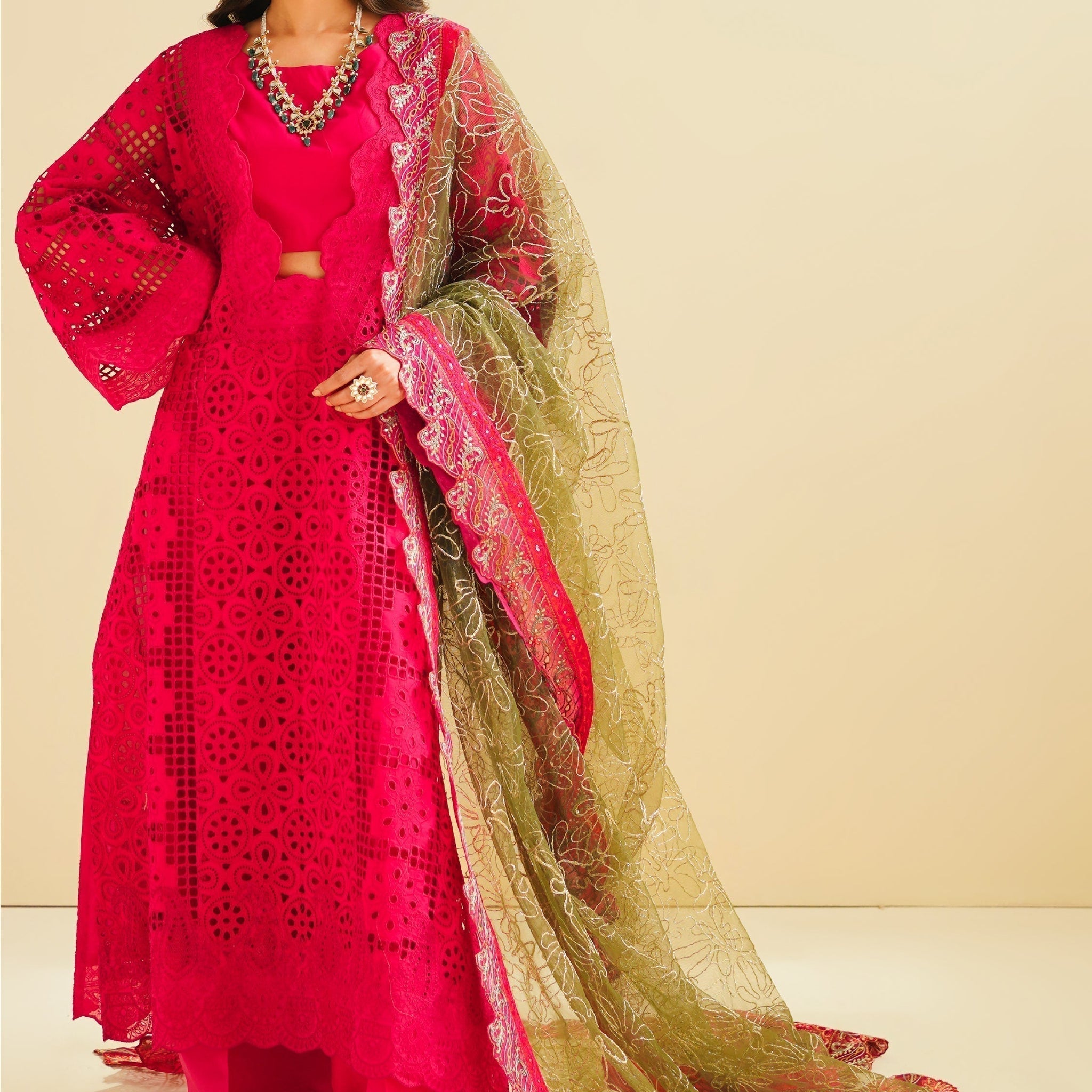 Maryum N Maria | Eid Luxury Lawn 24 | Yasmin - House Of Anaya