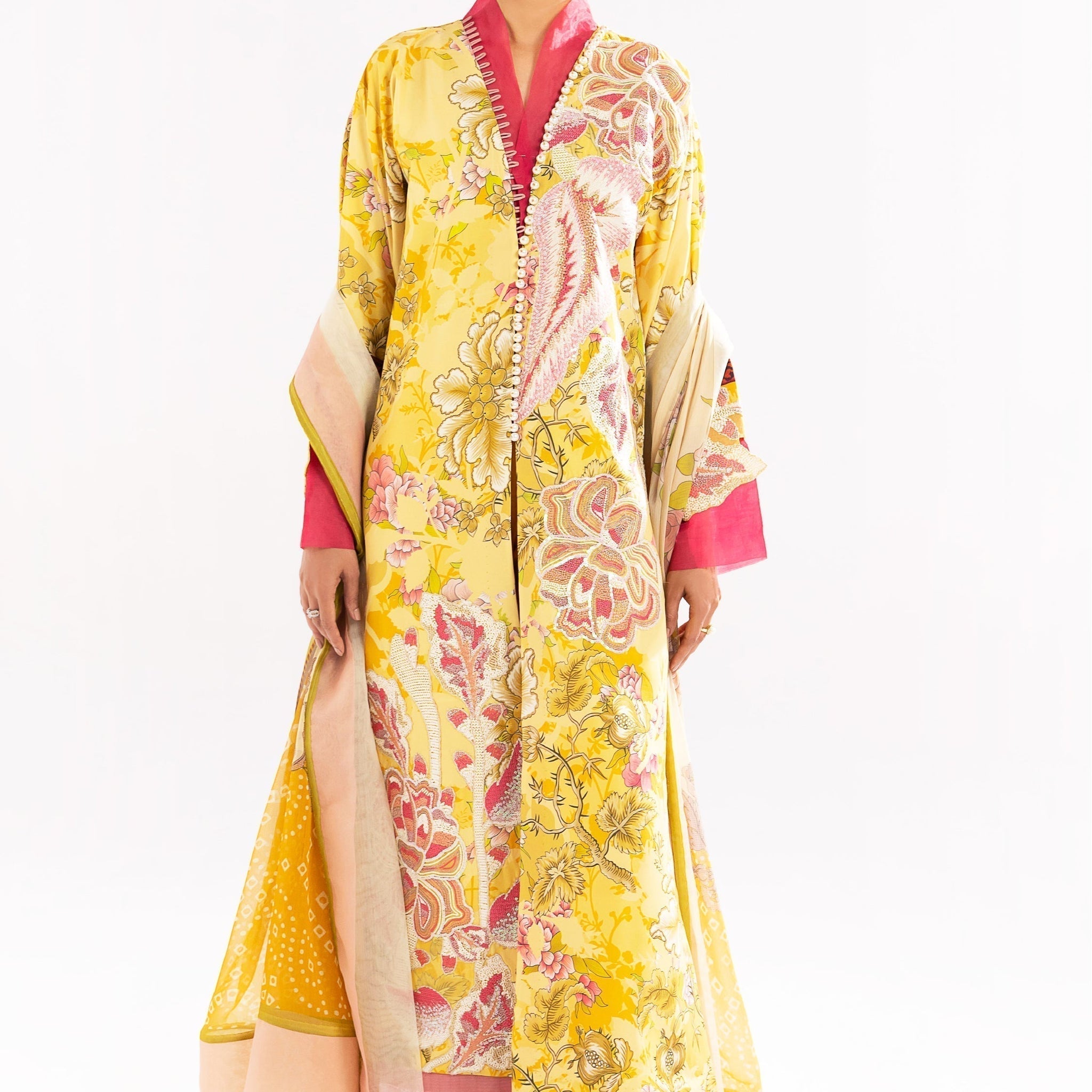 Maryum N Maria | Eid Luxury Lawn 24 | Zohreh - House Of Anaya