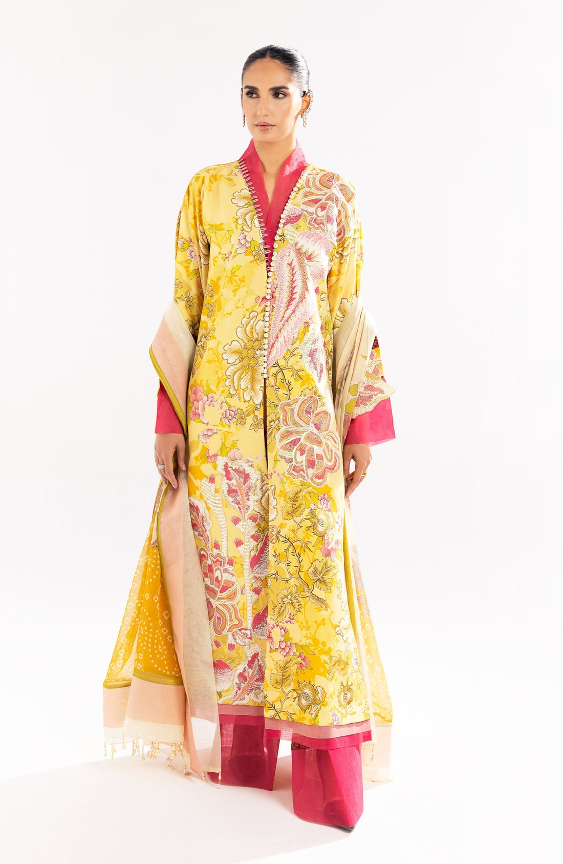 Maryum N Maria | Eid Luxury Lawn 24 | Zohreh - House Of Anaya
