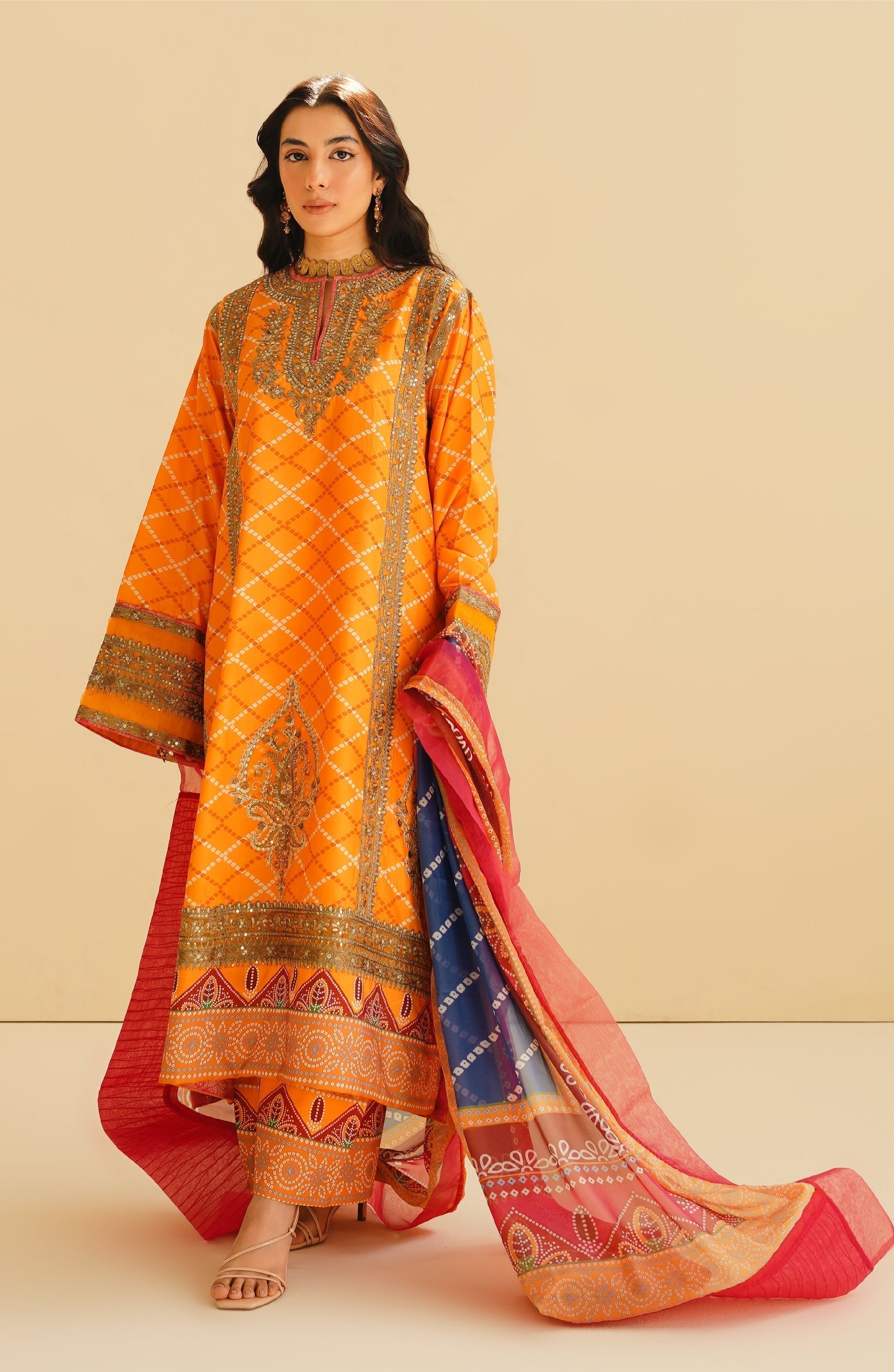 Maryum N Maria | Eid Luxury Lawn 24 | Bahar - House Of Anaya