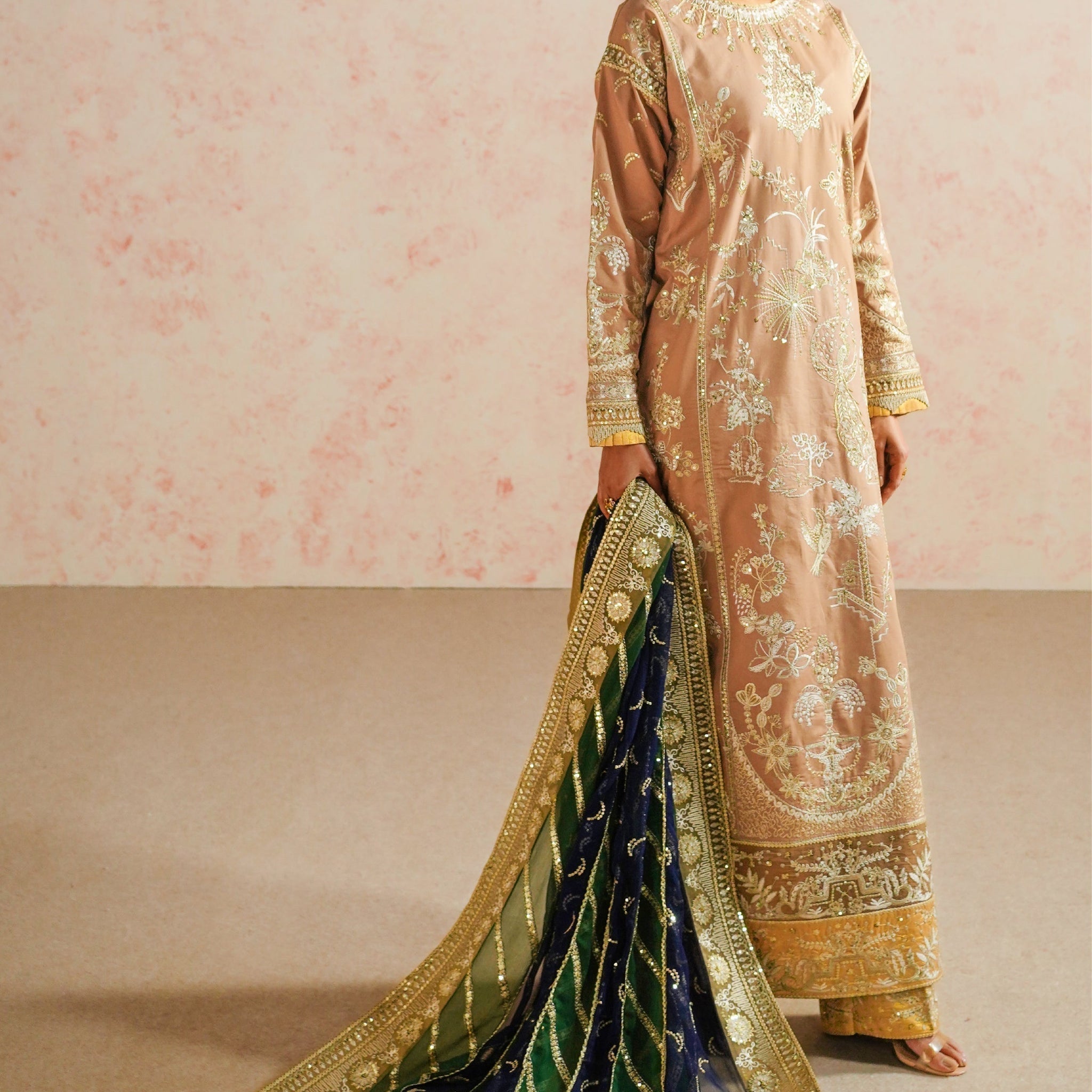 Maryum N Maria | Eid Luxury Lawn 24 | Fareena - House Of Anaya