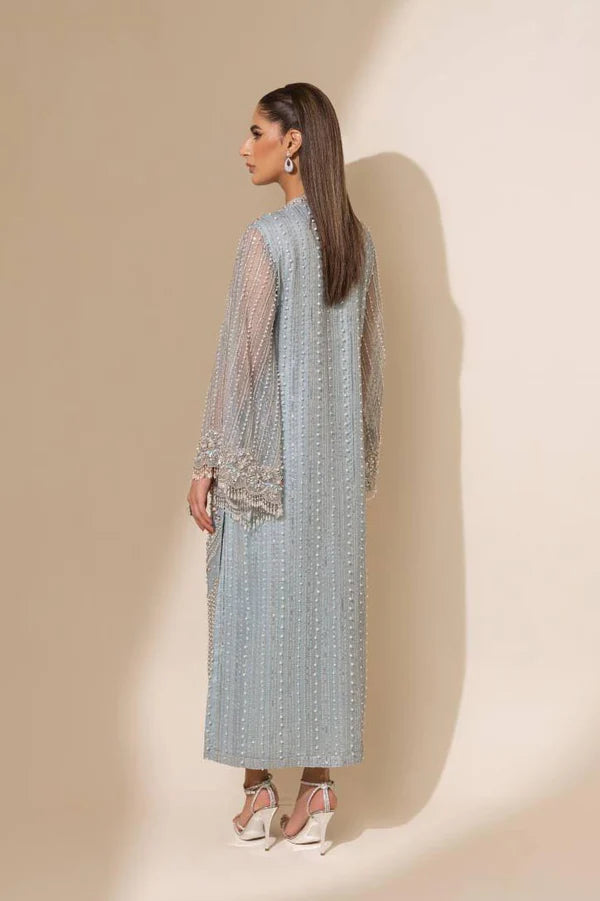 Jeem | Luxury Pret | MAYA BLUE - House of Zarish