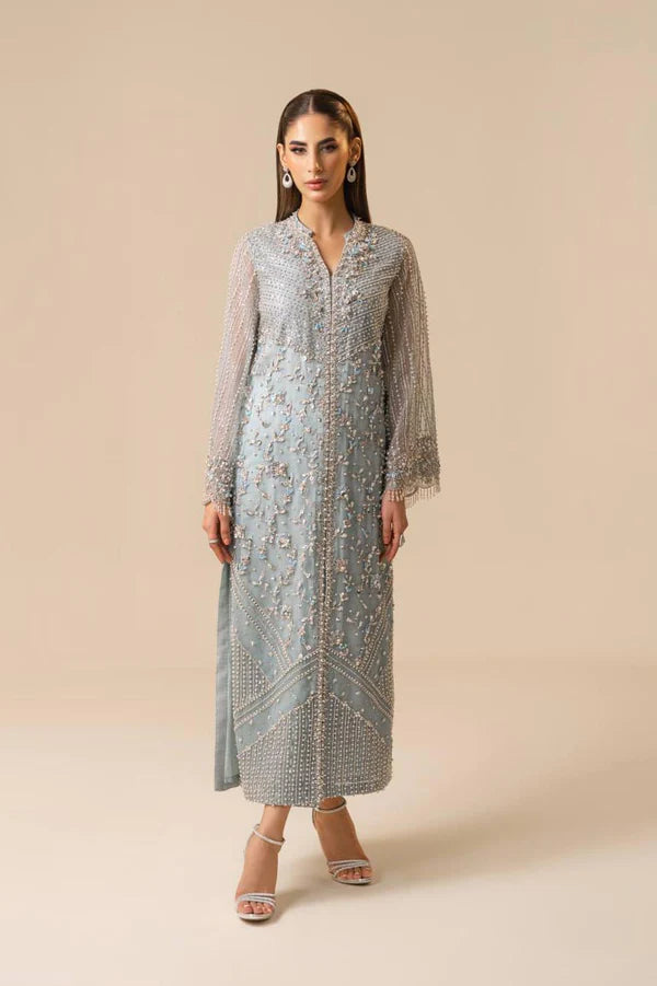 Jeem | Luxury Pret | MAYA BLUE - House of Zarish