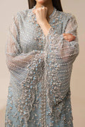 Jeem | Luxury Pret | MAYA BLUE - House of Zarish