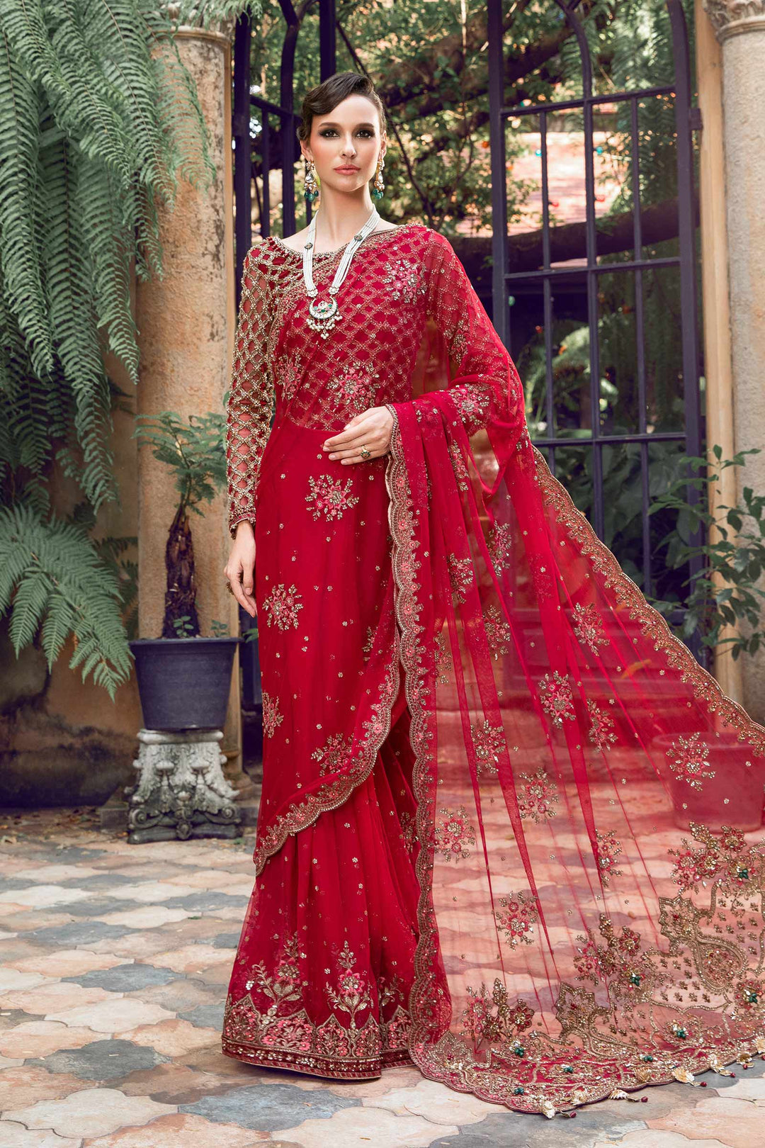 Maria B | Bridal Couture | Adaliz - House Of Anaya