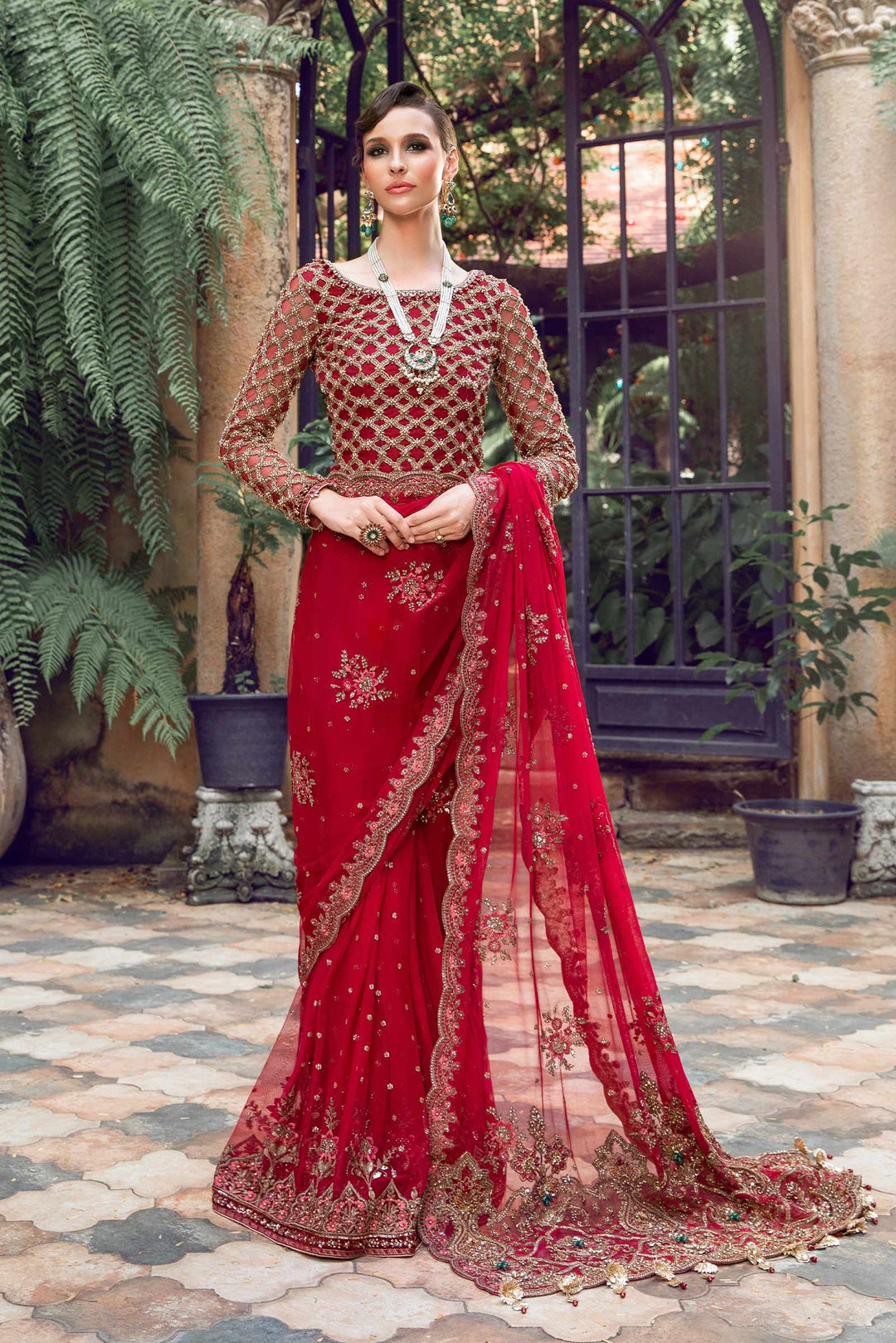 Maria B | Bridal Couture | Adaliz - House Of Anaya