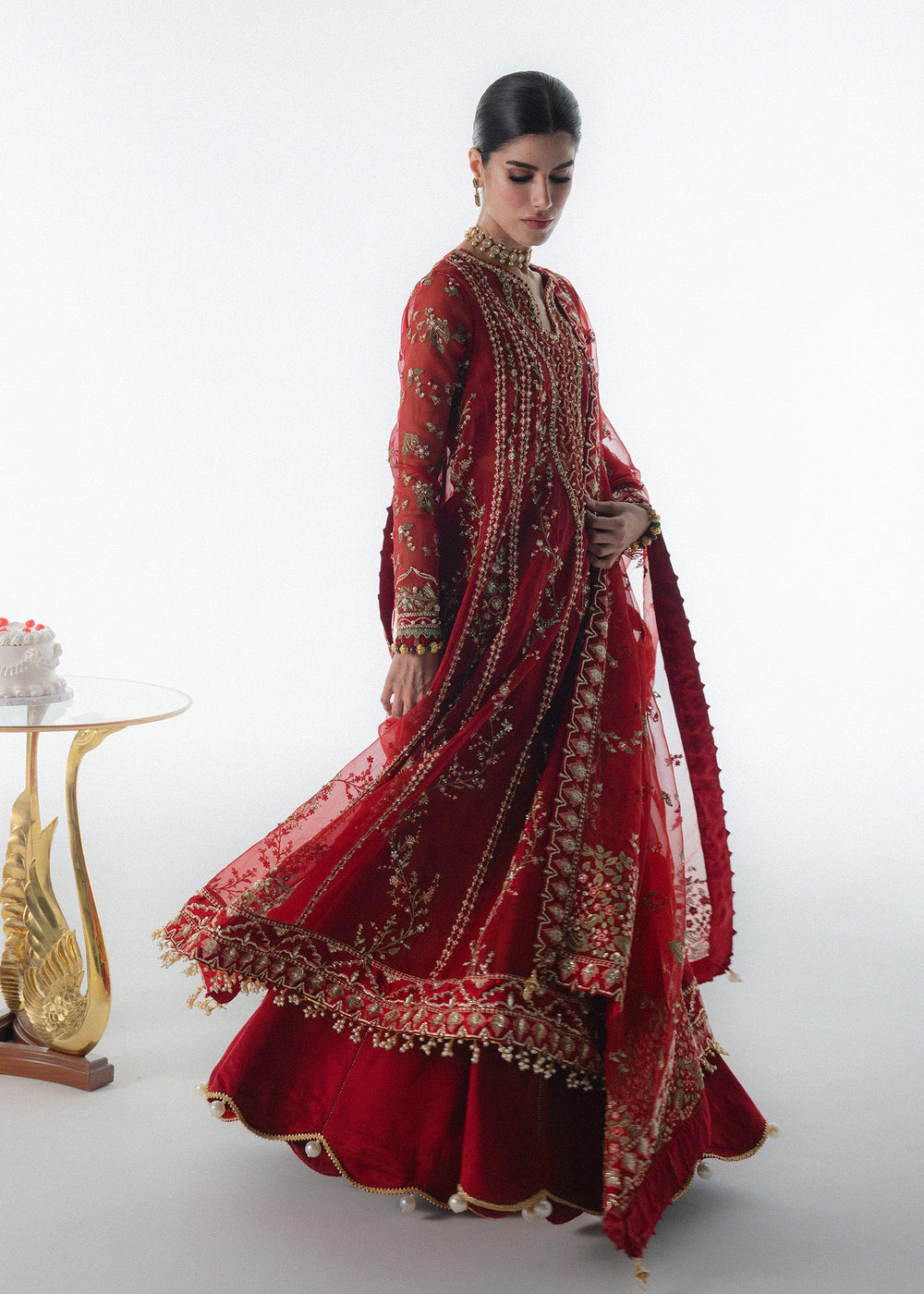 Sadaf Fawad Khan | Festive 25 | Scarlet