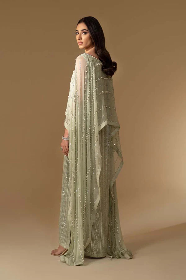 Jeem | Luxury Pret | MIA MINT GREEN - House of Zarish