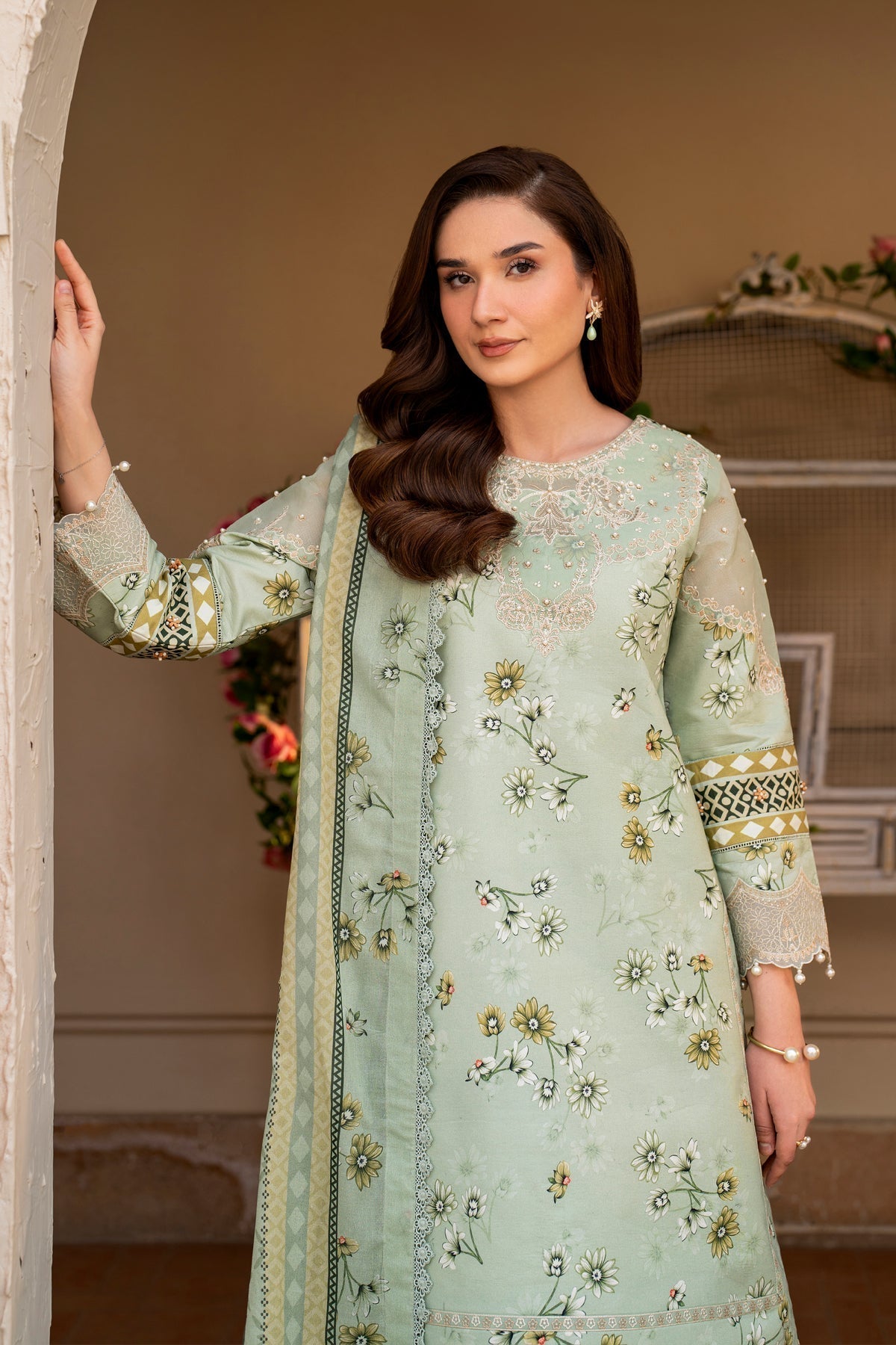 Alizeh | Levana Lawn | Mintel - House Of Anaya