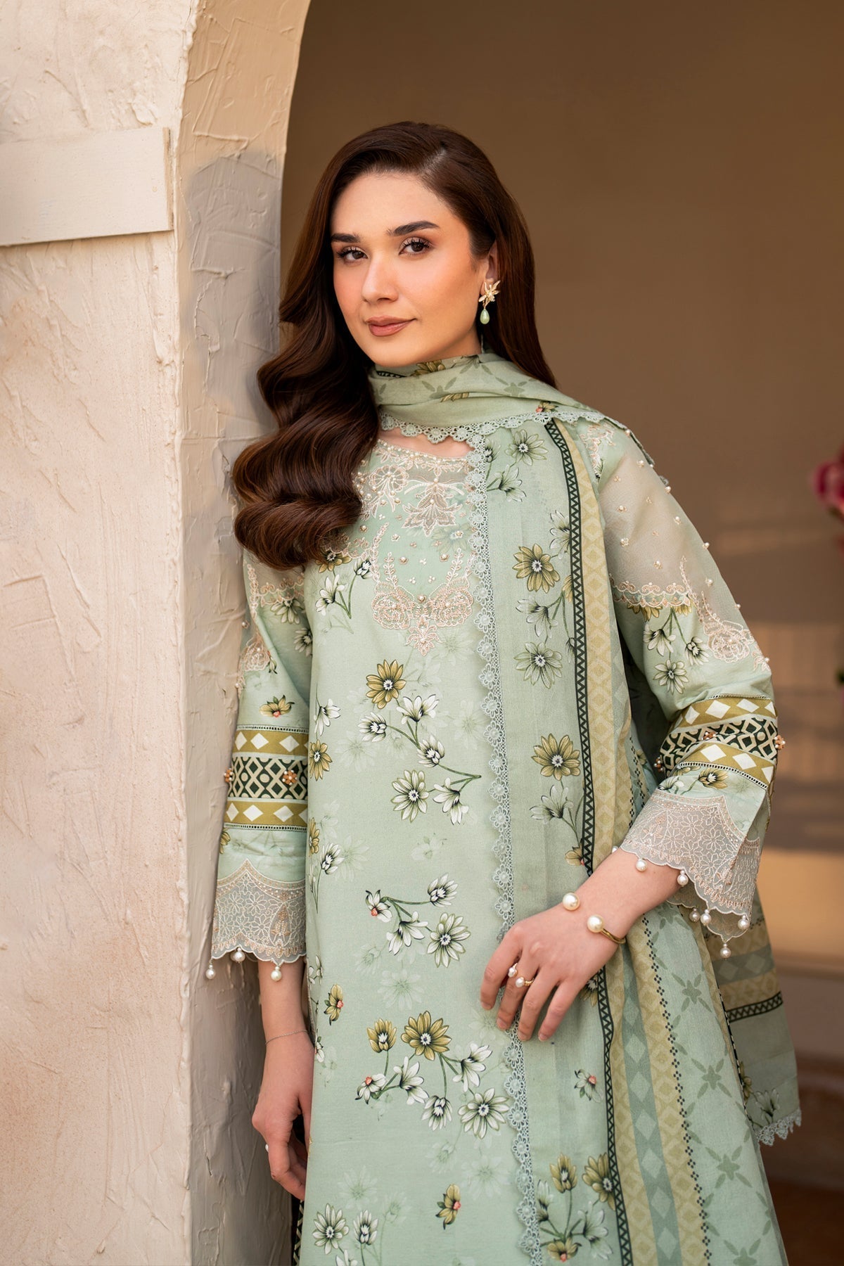 Alizeh | Levana Lawn | Mintel - House Of Anaya