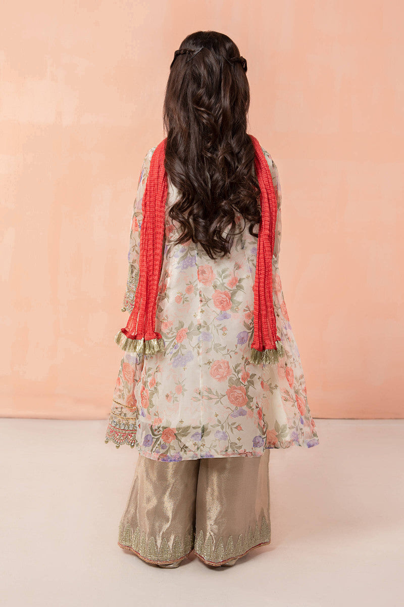 Maria B | 3 Piece Embroidered Suit | MKS-EF22-19R1 - Libasekhas