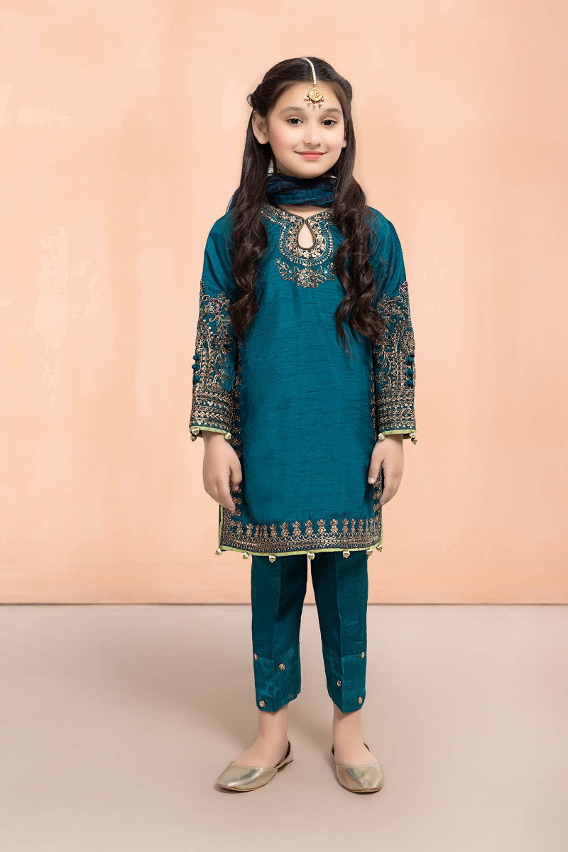 Maria B | 3 Piece Embroidered Lawn Suit | MKS-EF22-30R1 - Libasekhas