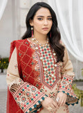 Mohagni | Muntazir Luxury Lawn 24 | AM-15 - House of Zarish