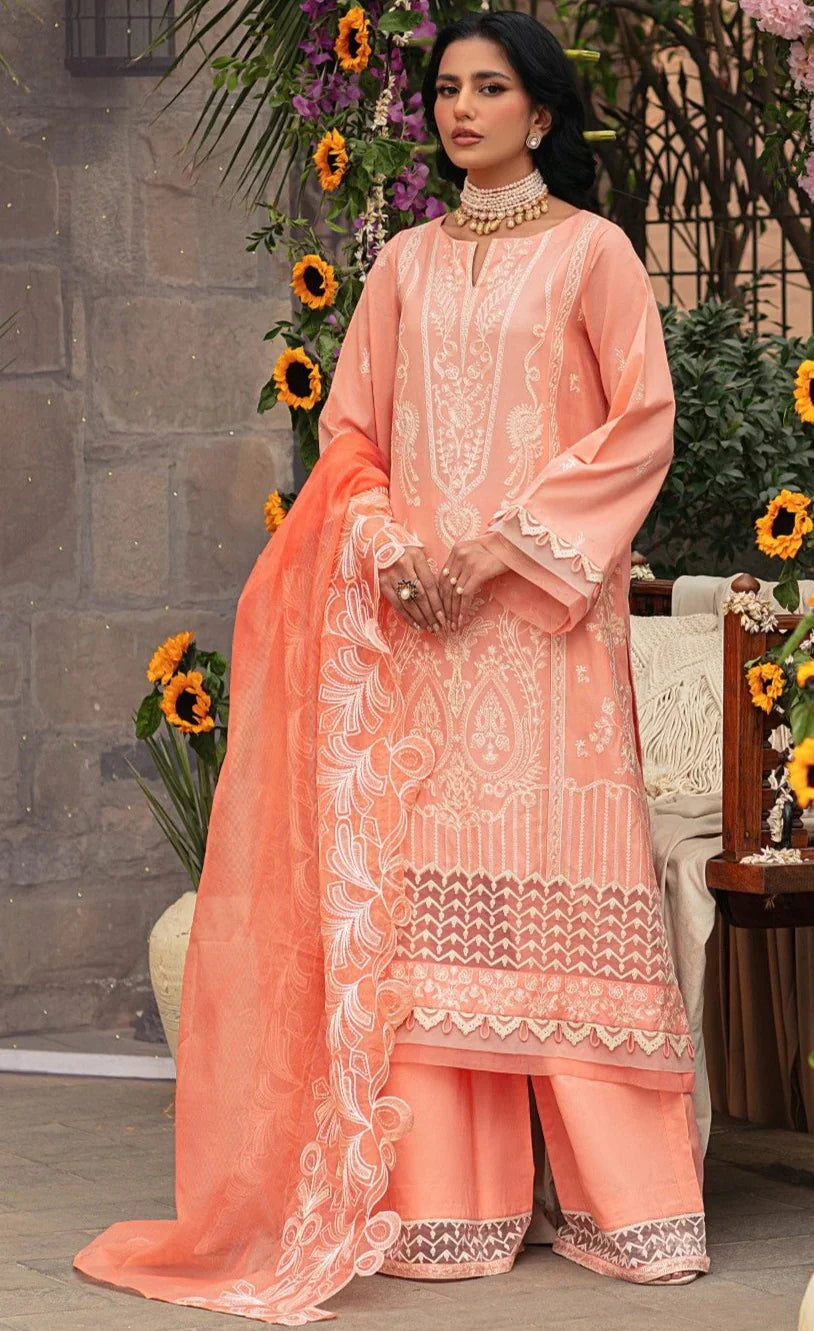 Mohagni | Muntazir Luxury Lawn 24 | CM-01 - House of Zarish