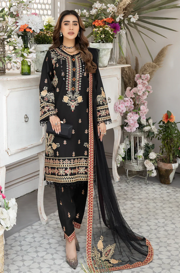 Mohagni | Muntazir Luxury Lawn 24 | AM-05 - House of Zarish
