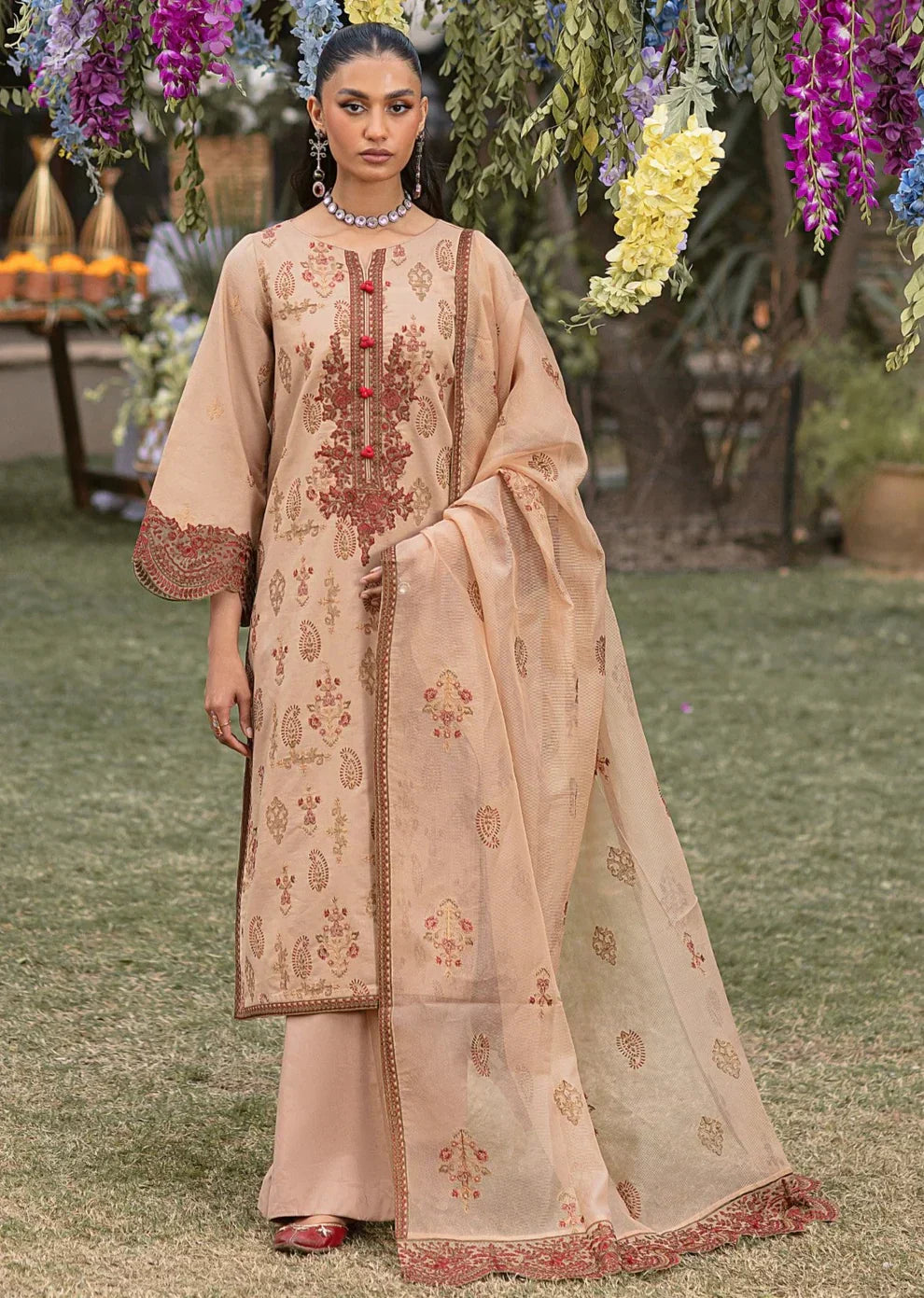 Mohagni | Muntazir Luxury Lawn 24 | CM-11 - House of Zarish