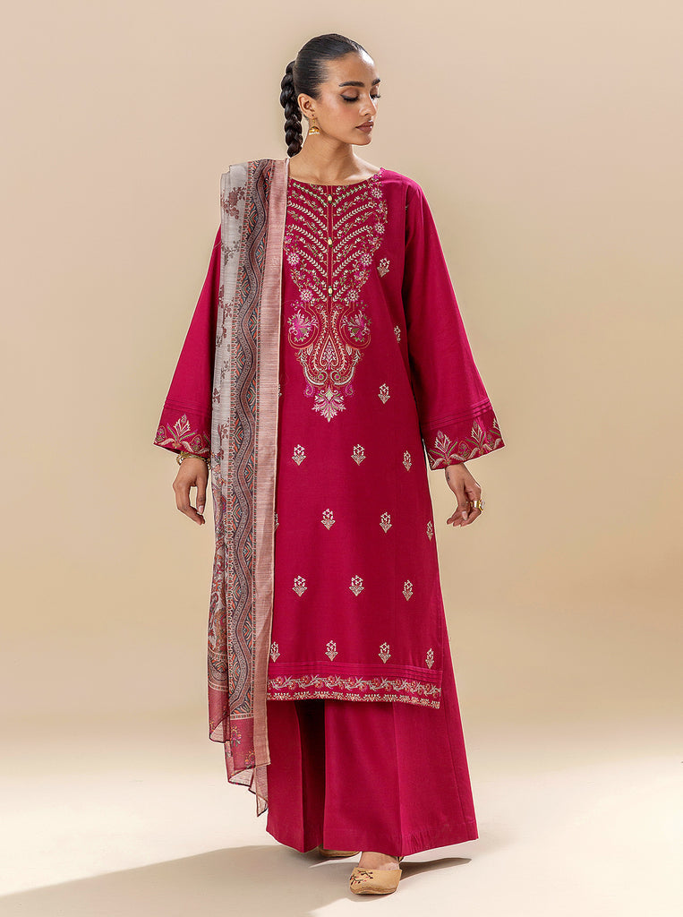 Morbagh | Lawn Collection 24 | RASPBERRY COULIS - House of Zarish