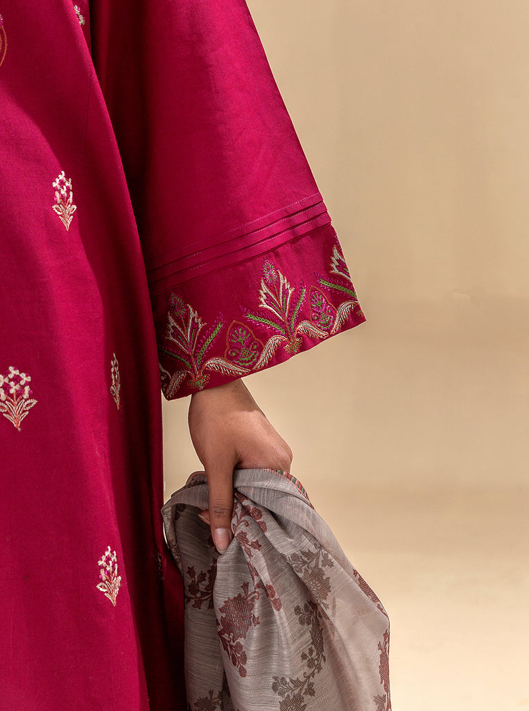 Morbagh | Lawn Collection 24 | RASPBERRY COULIS - House of Zarish