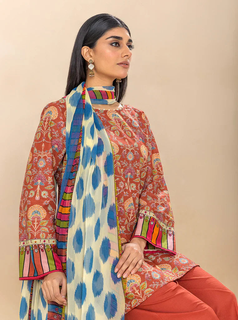 Morbagh | Lawn Collection 24 | AUBURN SKY - House of Zarish