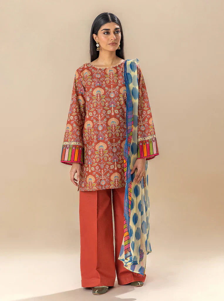 Morbagh | Lawn Collection 24 | AUBURN SKY - House of Zarish