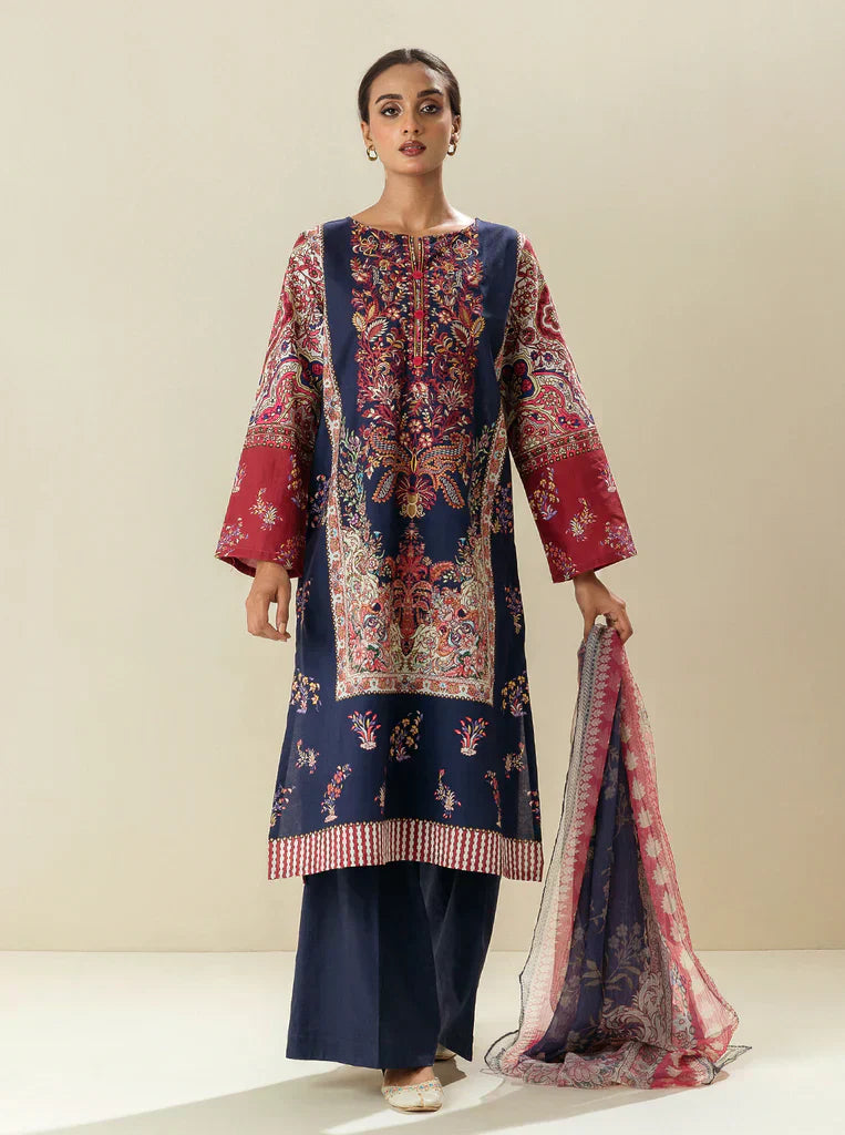 Morbagh | Lawn Collection 24 | PANSY PETALS - House of Zarish