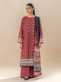 Morbagh | Lawn Collection 24 | ROYALTY RED - House of Zarish