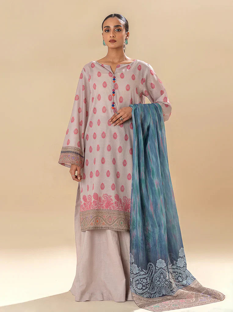 Morbagh | Lawn Collection 24 | PASSION PINK - House of Zarish