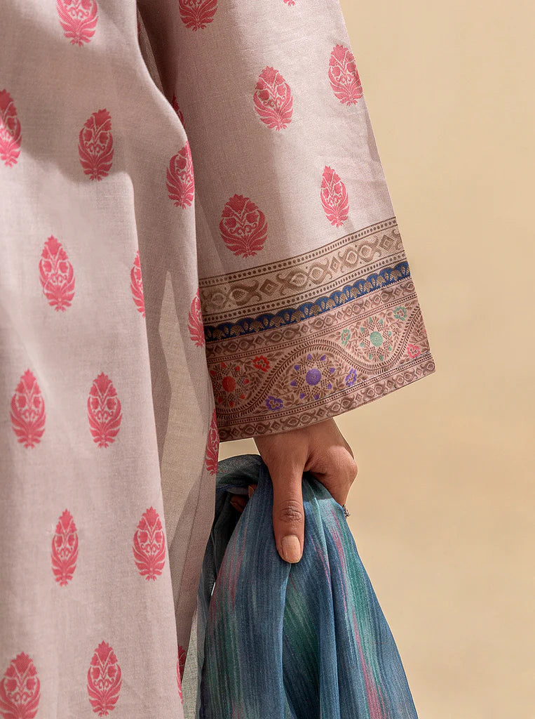 Morbagh | Lawn Collection 24 | PASSION PINK - House of Zarish