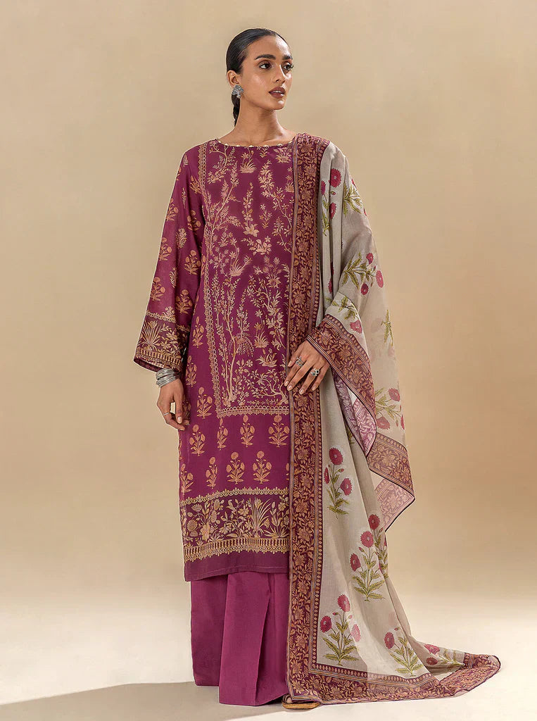 Morbagh | Lawn Collection 24 | MAGENTA MOON - House of Zarish