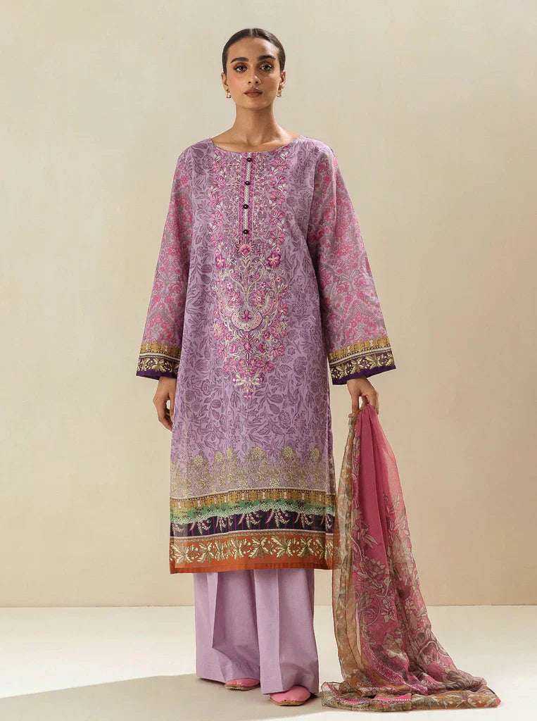 Morbagh | Lawn Collection 24 | LAVENDULA LOOP - House of Zarish