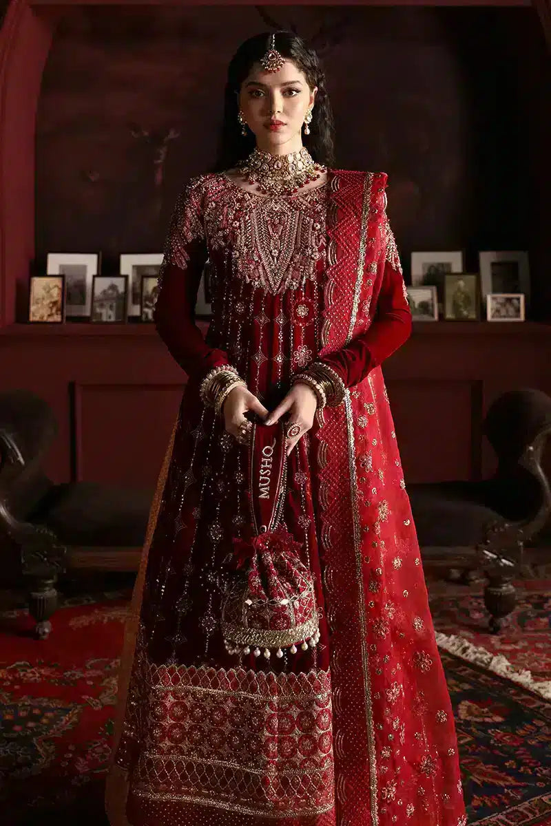 Mushq | Niloufer Velvet Edit 23 | Farah - House Of Anaya