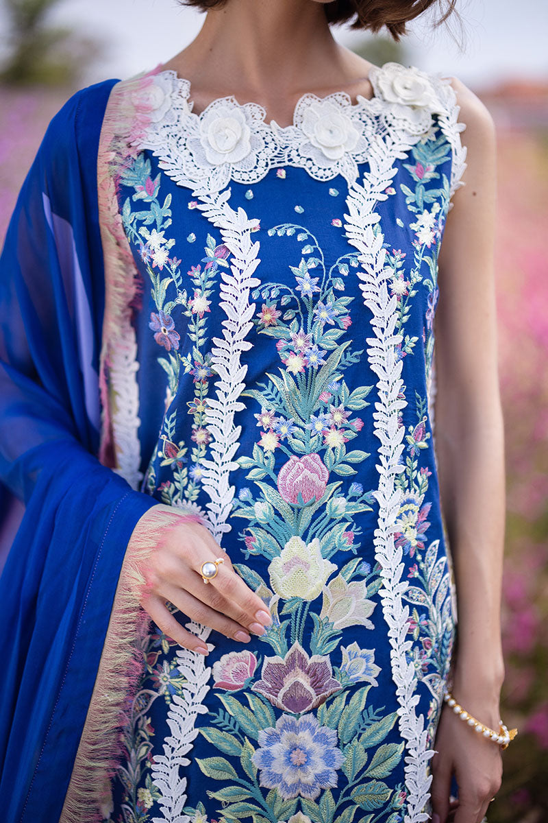 Mushq | Hemline The Secret Garden | BLUE MORPHO - House Of Anaya