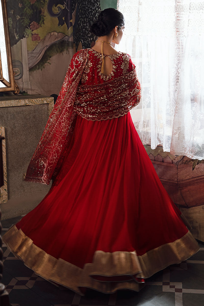 Mushq | Irha Kalidaar Chiffon Pret | RAYA - House Of Anaya
