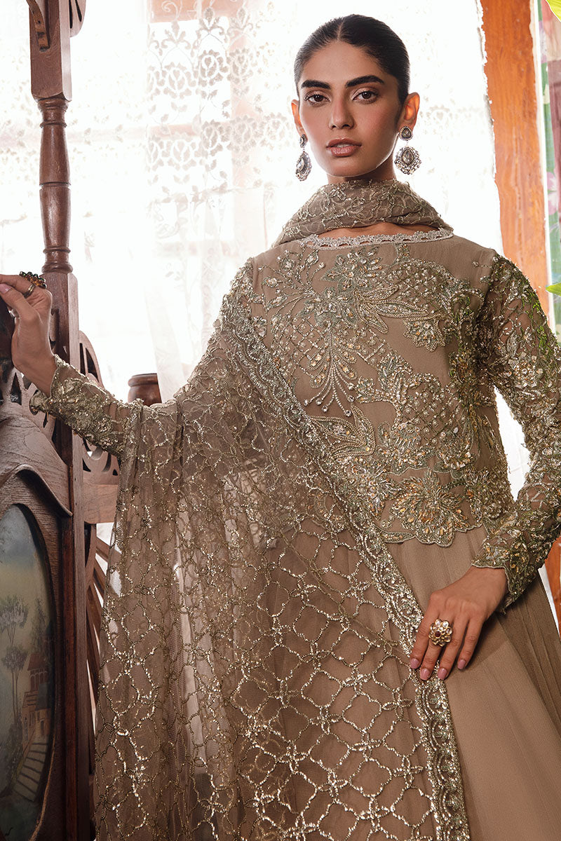 Mushq | Irha Kalidaar Chiffon Pret | HAZEL - House Of Anaya