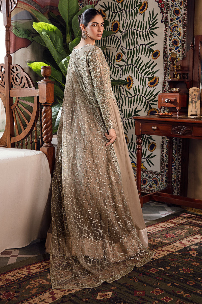 Mushq | Irha Kalidaar Chiffon Pret | HAZEL - House Of Anaya