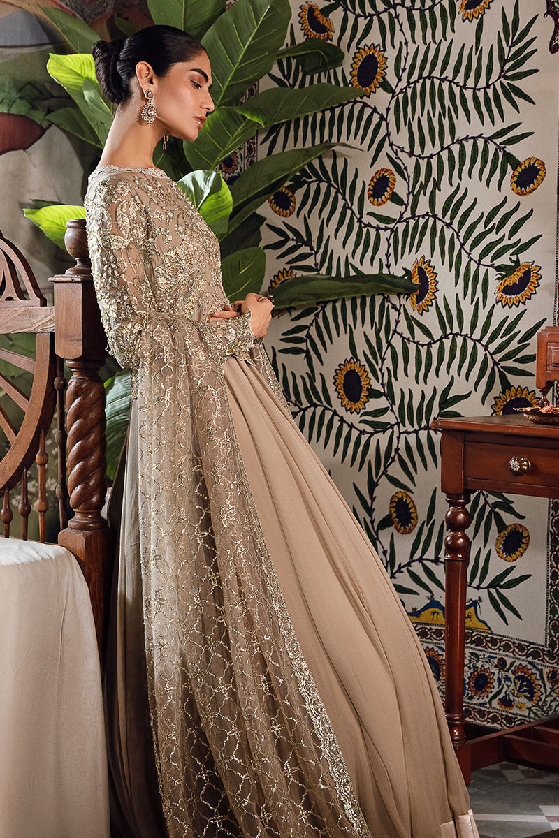 Mushq | Irha Kalidaar Chiffon Pret | HAZEL - House Of Anaya