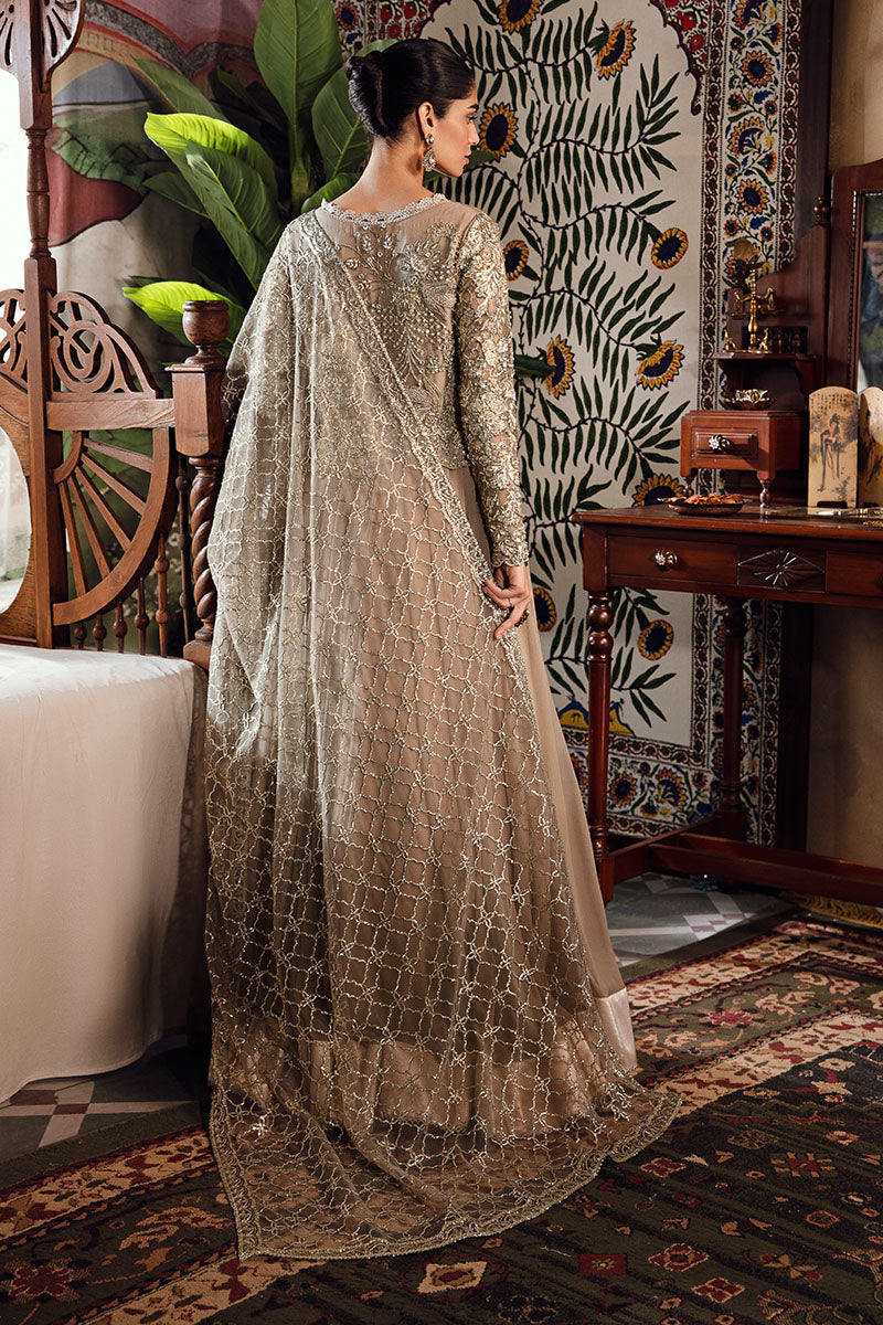 Mushq | Irha Kalidaar Chiffon Pret | HAZEL - House Of Anaya