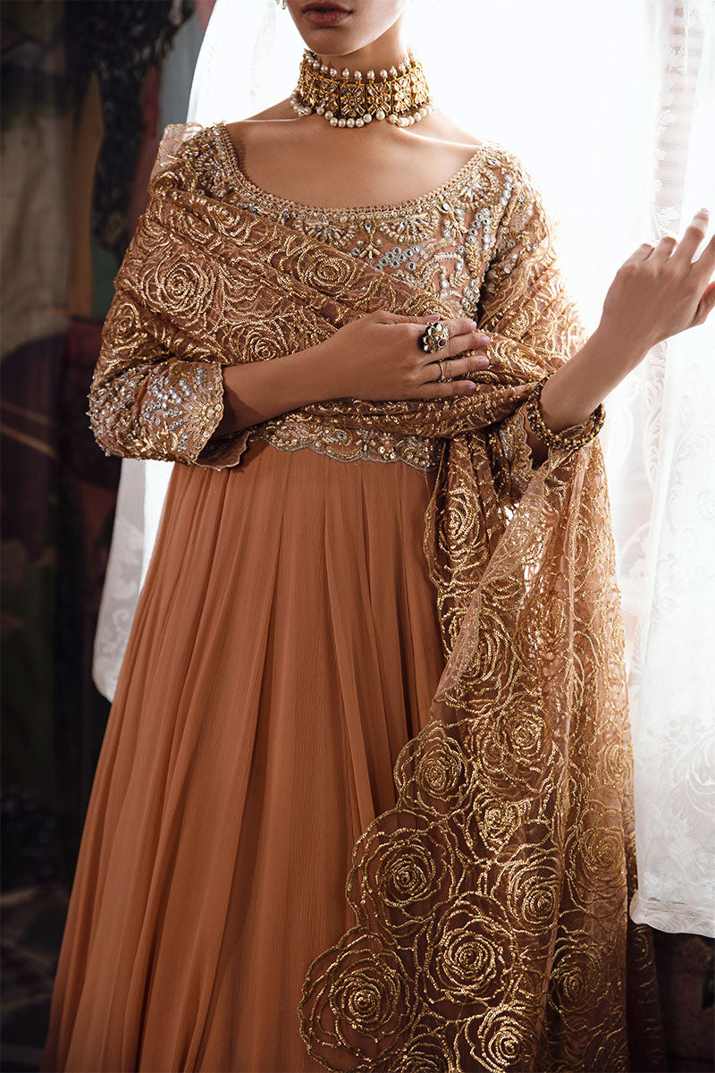 Mushq | Irha Kalidaar Chiffon Pret | CIEL - House Of Anaya