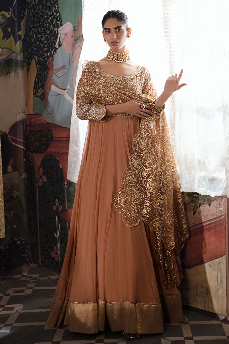 Mushq | Irha Kalidaar Chiffon Pret | CIEL - House Of Anaya