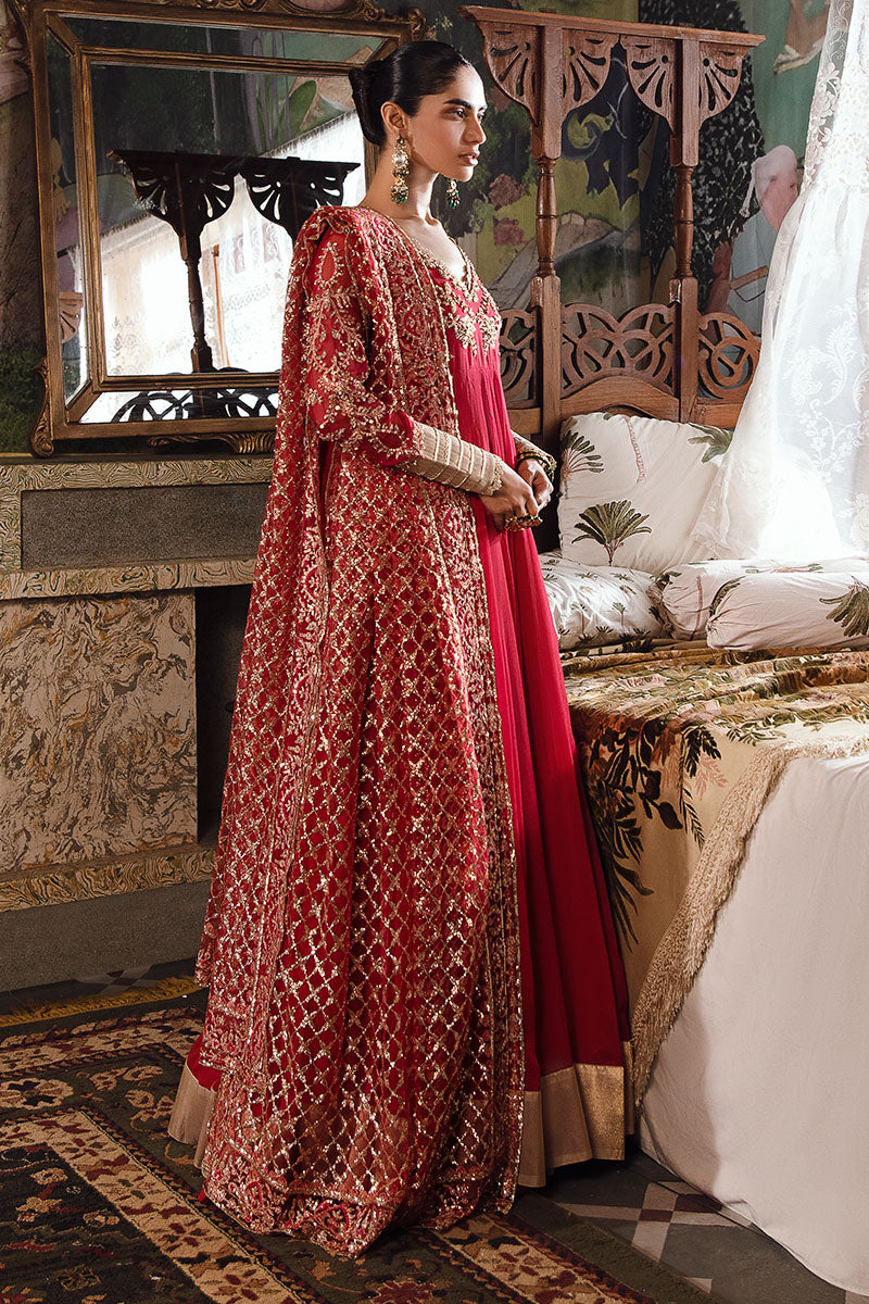 Mushq | Irha Kalidaar Chiffon Pret | MALIAH - House Of Anaya